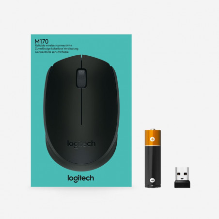 Logitech M171 fekete Egér