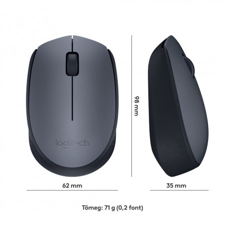 Logitech M170 szürke Egér