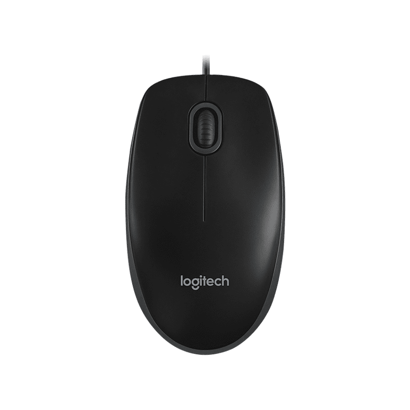 Logitech B100 USB black Egér