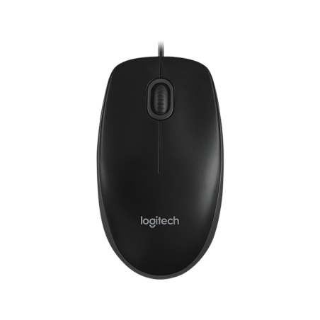 Logitech B100 USB black Egér