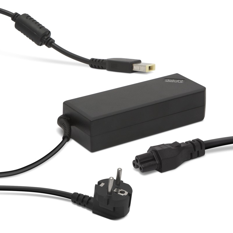Power Adapter Delight Lenovo Notebook töltõ 90W Rectangular