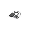 HDMI - VGA adapter, VGA és audió bemenet - HDMI kimenet