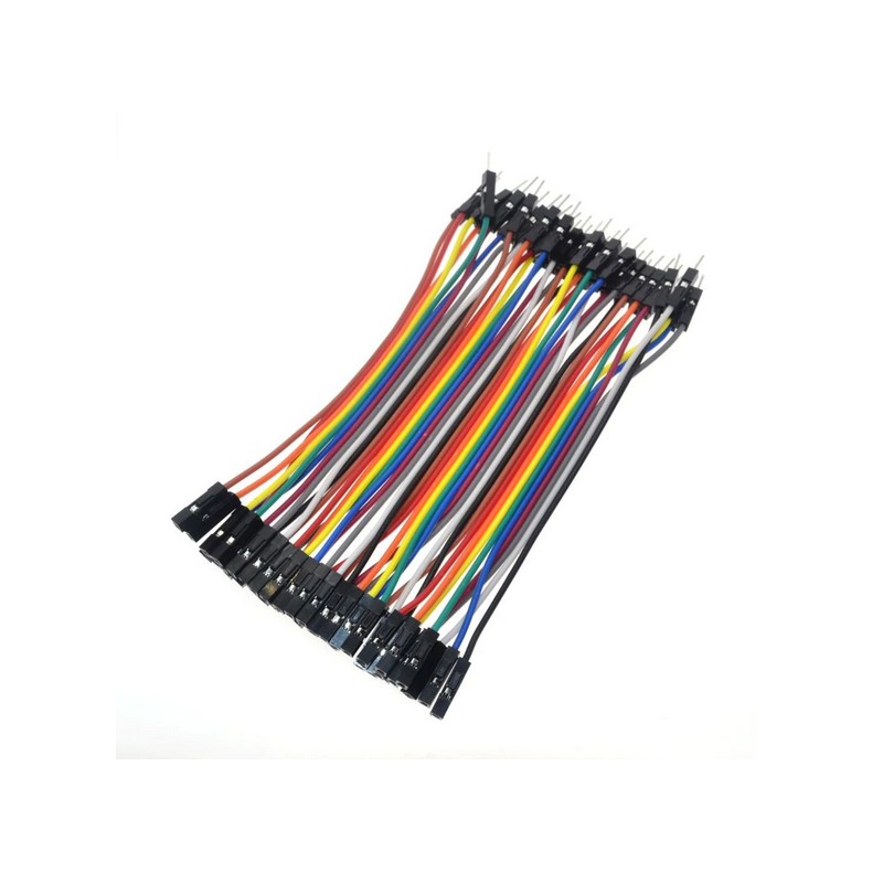 Szalagkábel csatlakozóval 20cm 40p M/F jump RC40-20/MF