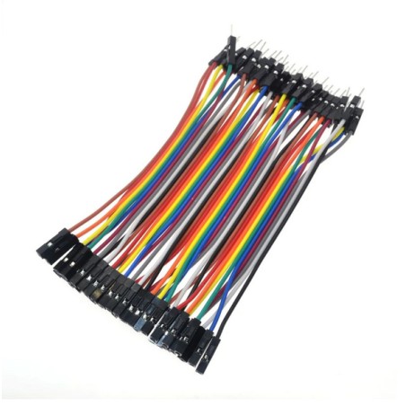 Szalagkábel csatlakozóval 20cm 40p M/F jump RC40-20/MF