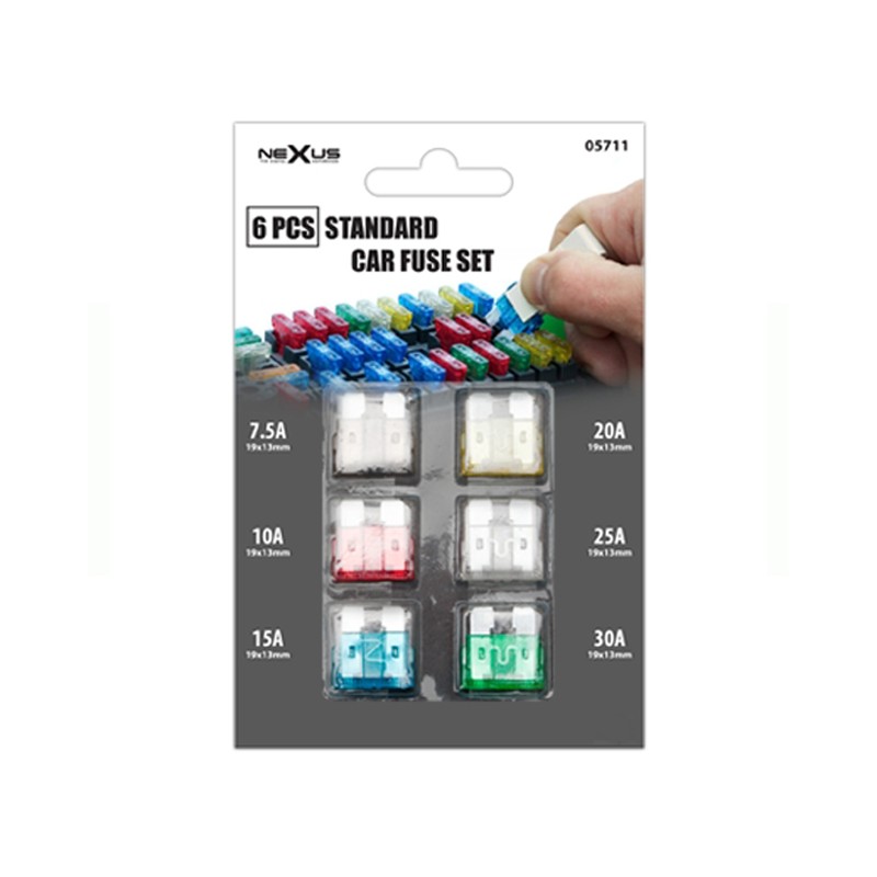 Késes egységcsomag 6db Standard biztosíték