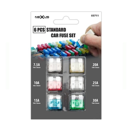 Késes egységcsomag 6db Standard biztosíték