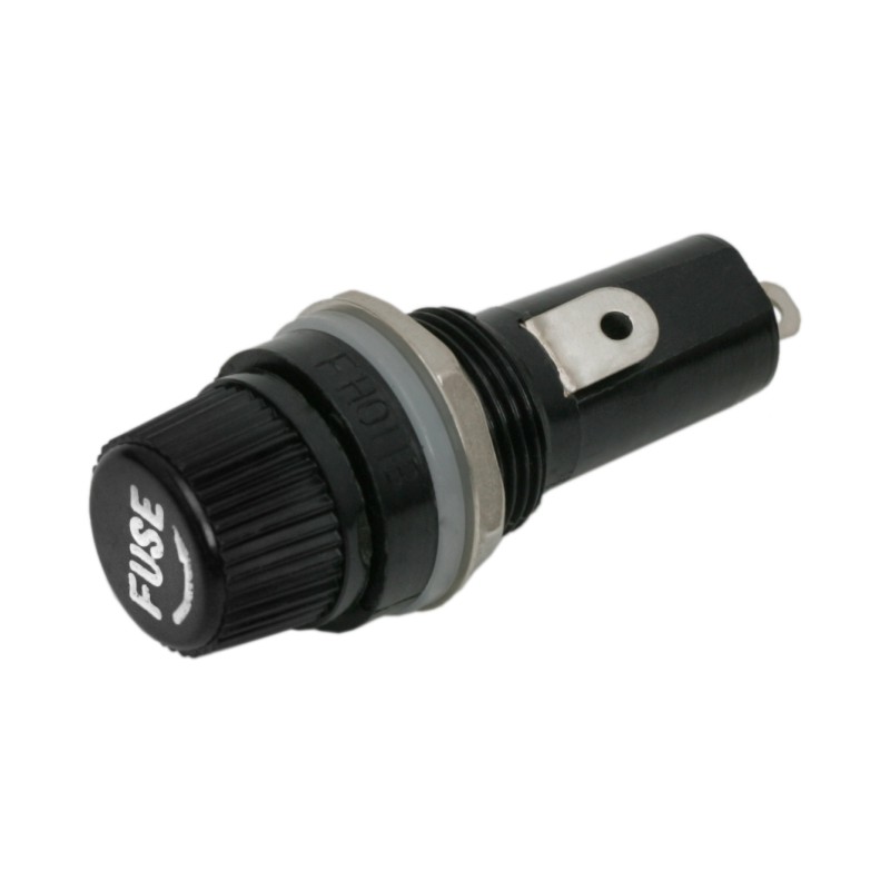 Biztosíték Foglalat 6.4 x 30mm
