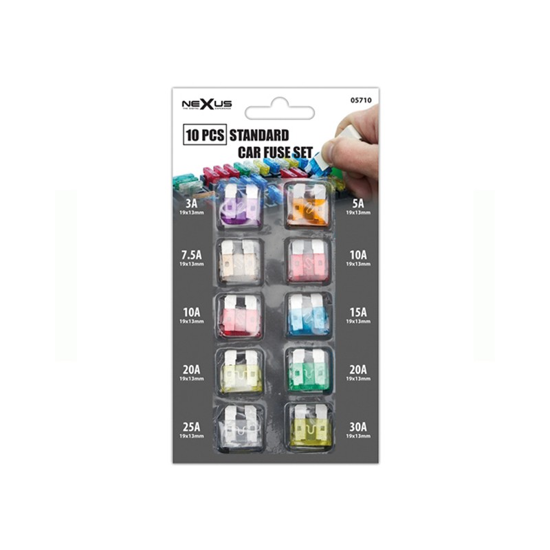 Késes egységcsomag 10db Standard Biztosíték