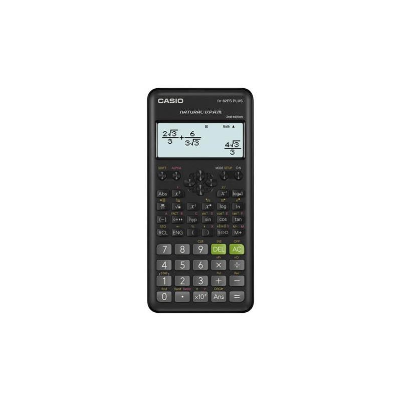 Számológép, tudományos, 252 funkció, CASIO "FX-82ES Plus 2E