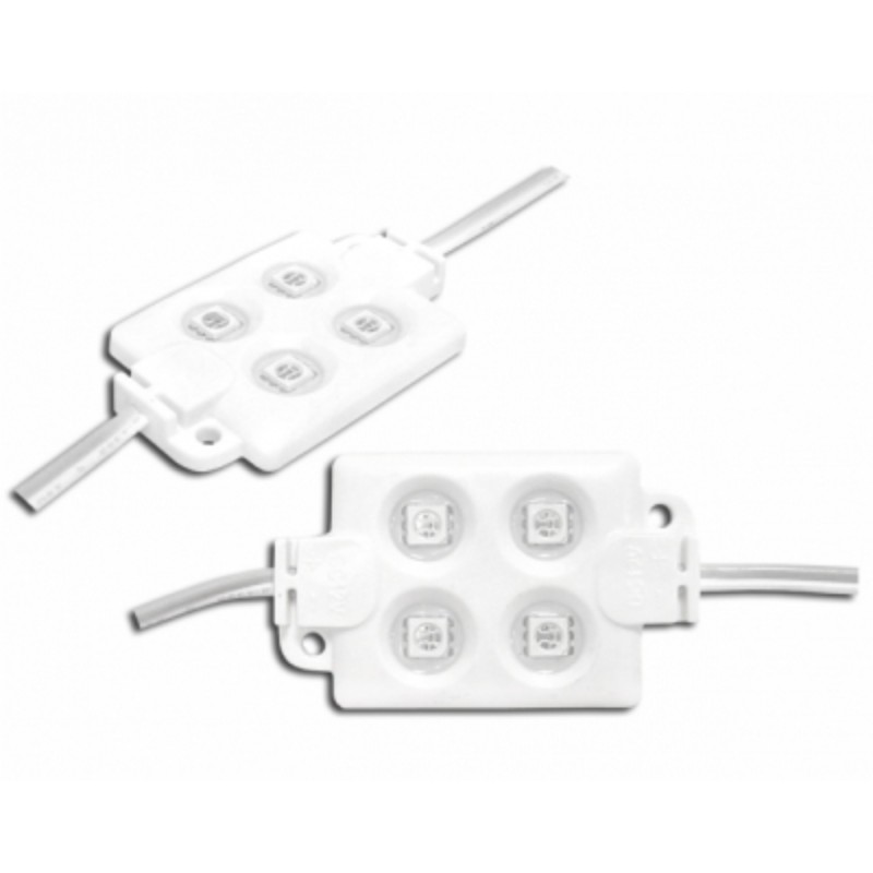 Vízálló LED panel, piros színű 4x5050SMD