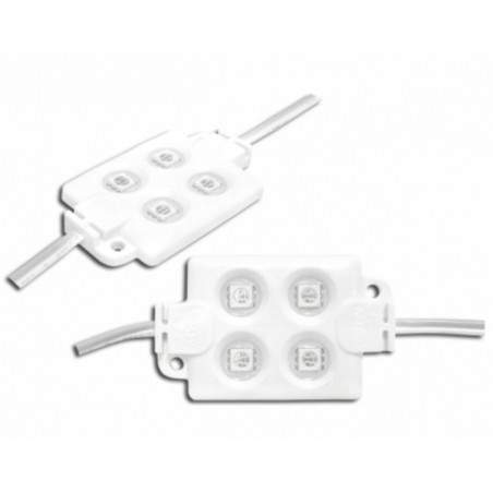 Vízálló LED panel, piros színű 4x5050SMD