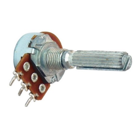 Potenciométer 500K MONO- 6mm-es