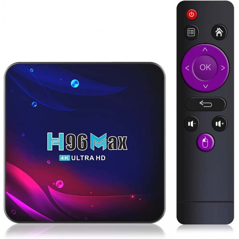 H96 MAX Android TV okosító box 2/16GB