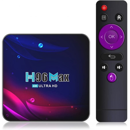 H96 MAX Android TV okosító box 2/16GB