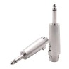 6.3 XLR aljzat - 6.3 Jack dugó