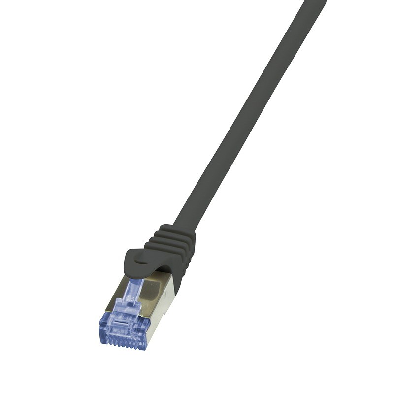 Logilink Patch kábel PrimeLine, Cat.7 kábel, S/FTP, fekete, 2 m cat7