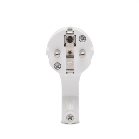 Lengő dugó 250V~50Hz/16A 90° fehér