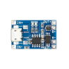 1A USB-s Li-Ion/Li-Po töltő modul akkumulátor védelemmel, micro USB, TP4056