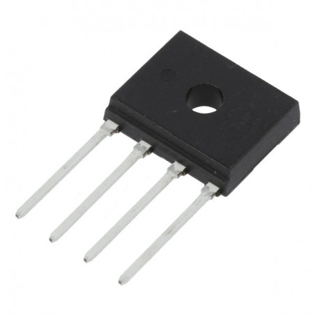 Egyfázisú egyenirányító diódahíd, 4A, 1000V, D3K