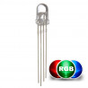 LED RGB, 5mm, közös katód