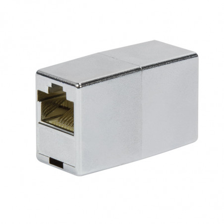 RJ45 árnyékolt, csatlakozó 1:1 Cat.5e, műanyag Logilink Mini inline