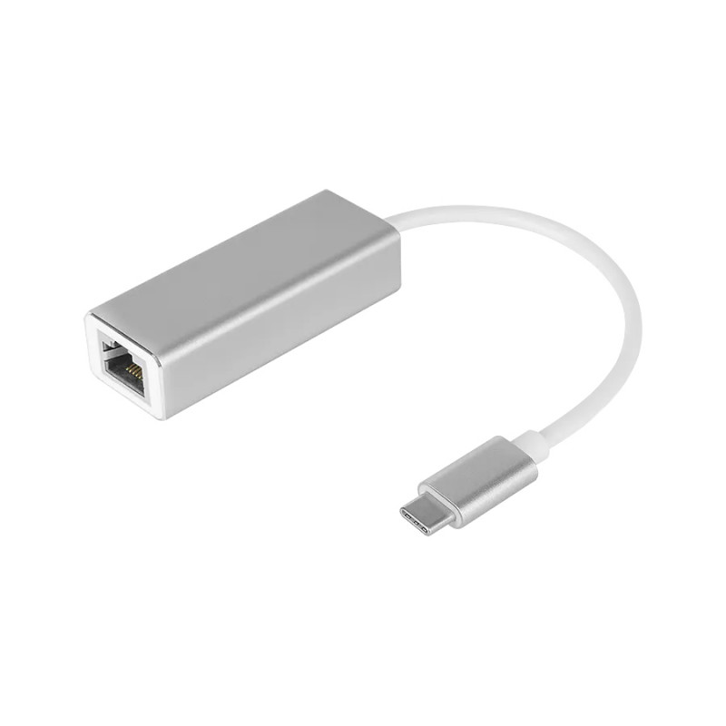 USB Type C hálózati kártya, RJ45 aljzat 10/100/1000Mb Krüger&Matz