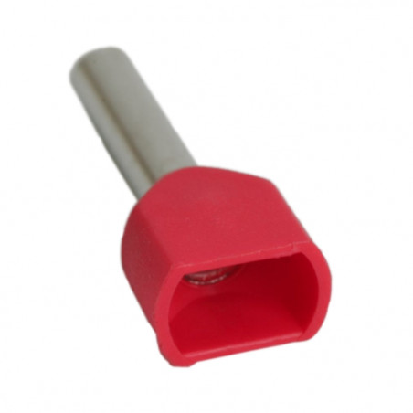 Érvéghüvely 2x1.0mm2 dupla