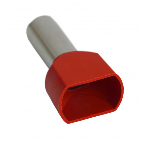 Érvéghüvely 2x10mm2 dupla