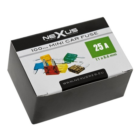 Biztosíték 25A mini késes