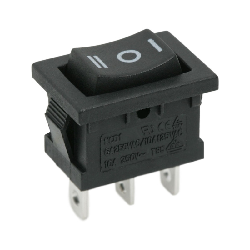 Kapcsoló billenő I-O-II (on-off-on - 6A-250V)