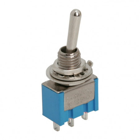 Karos kapcsoló, 2állású 3 lábú, 3 A - 250 V