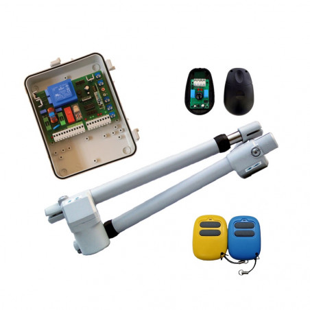 PROTECO Szárnyaskapu mozgató szett, 2m-es kapuszárnyig, 230V-os