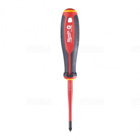 Milwaukee VDE Csavarhúzó 3 oldalú markolattal PZ/SL1 x 80 4932478735