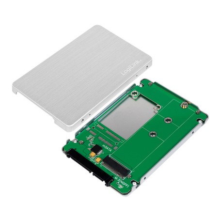M.2 NGFF SATA külsõ SSD ház 2.5" Logilink