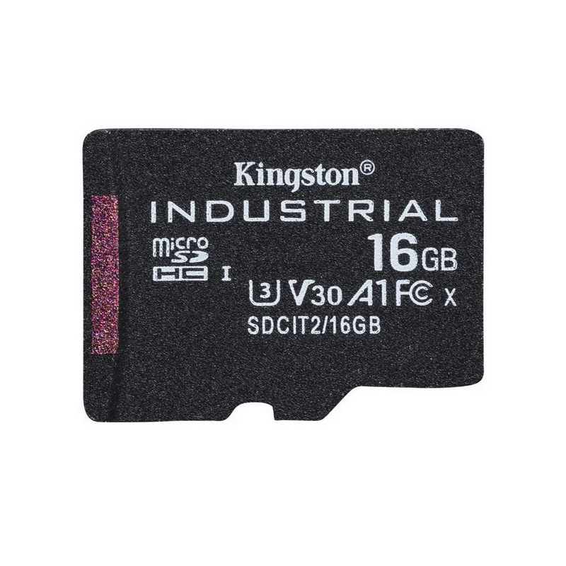 Kingston 16GB microSDHC Industrial Temperature U3 V30 A1 Memóriakártya