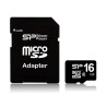 16GB microSDHC Silicon Power CL10 + adapter