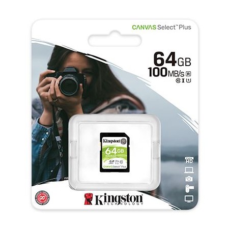 Kingston 64GB SD card C10 SDXC Memóriakártya