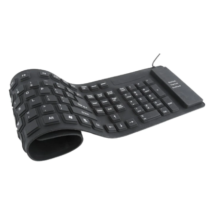 Felxibilis fekete billentyûzet