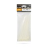Kábel kötegelő 150x2.5mm trans. (100db)