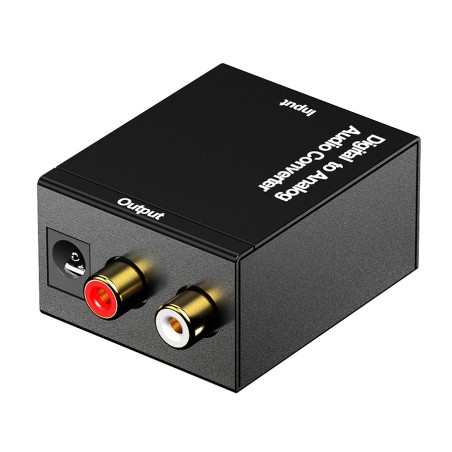 Konverter, digitálisról analógra (Toshlink-Coaxial - RCA-Jack)