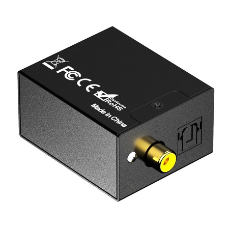Konverter, digitálisról analógra (Toshlink-Coaxial - RCA-Jack)