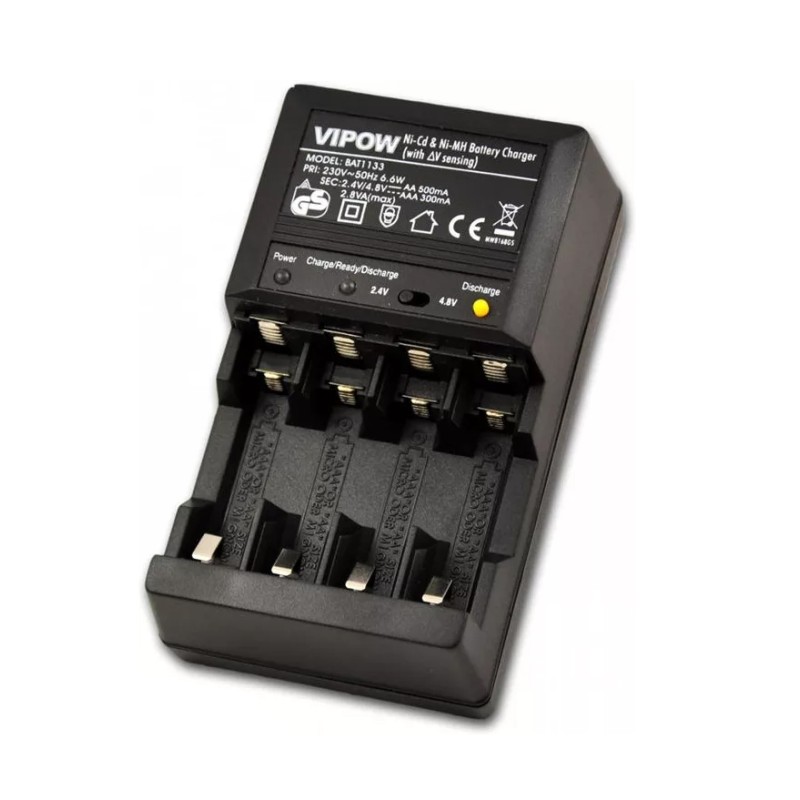 Akkumlátor töltő VIPOW CR8168GS