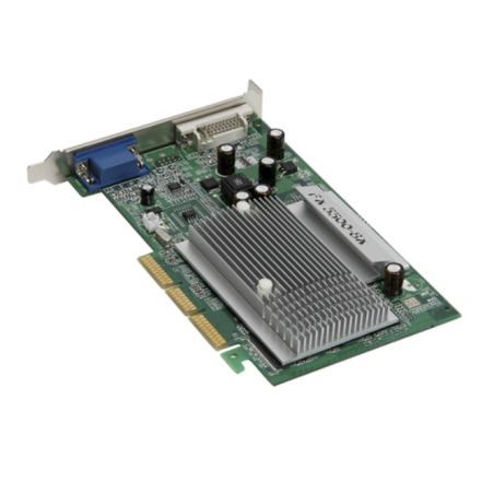 MSI NVIDIA GeForce FX 5500 videokártya, 256MB, DDR, DVI, VGA, AGP