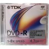 Adathordozó TDK DVD-R 4.7GB Nyomtatható