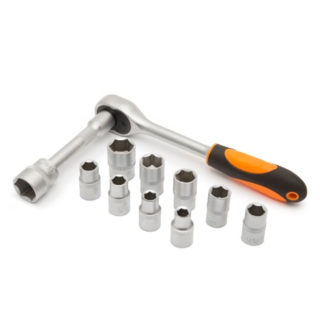 Szerszám Dugókulcs készlet - 12db - 1/2" - 10-24