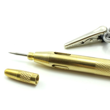 Próbalámpa, rézházas 6-24V