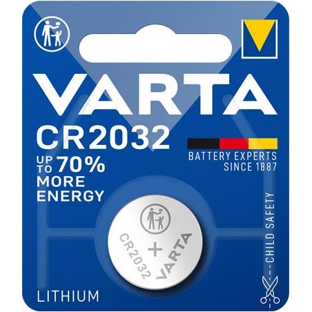 Gombelem, CR2032, 1 db, VARTA Elem