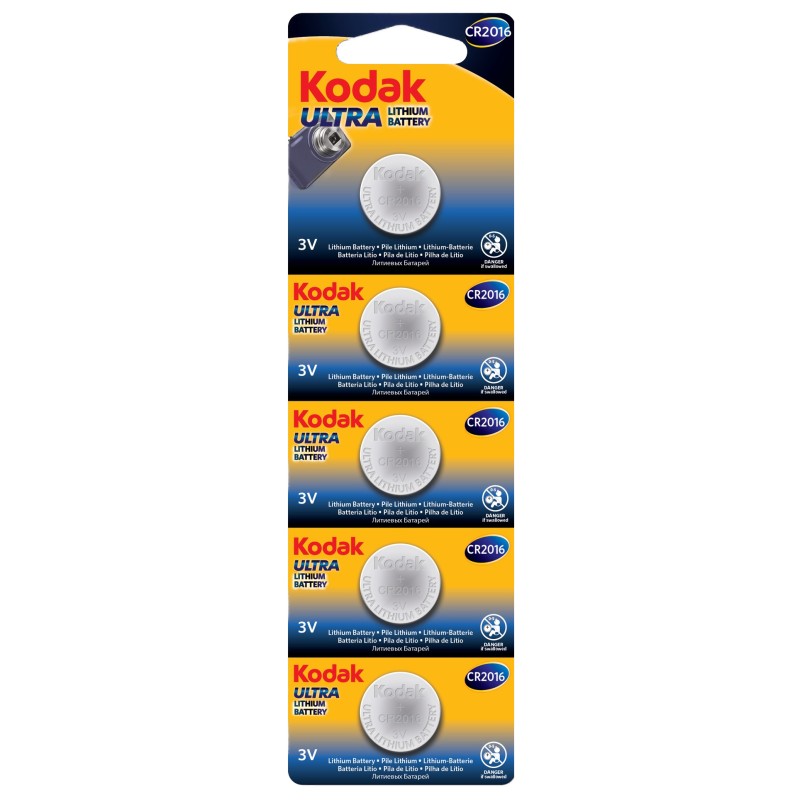 Kodak Ultra lithium CR2016 Elem
