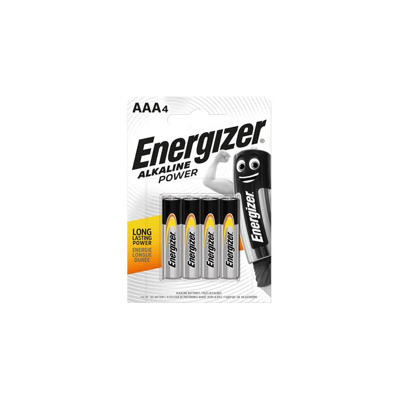 Energizer "Alkaline Power" AAA 4db/bl Elem