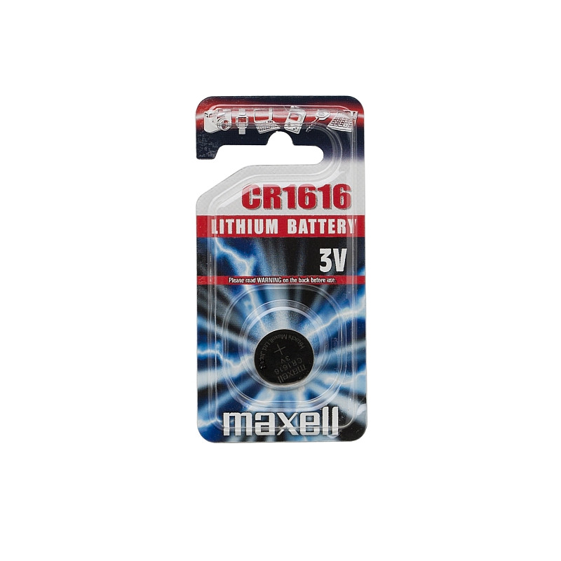 Gombelem 3V -lithium- CR1616 1PK